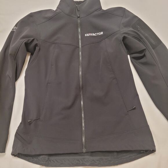 Arcteryx Jacket Womens Small Black Epsilon LT Softshell Full Zip Corporate Logo - Picture 2 of 16